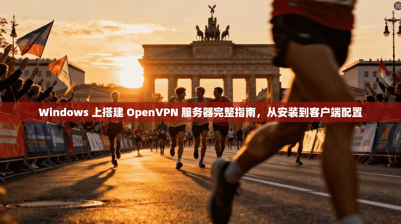 Windows 上搭建 OpenVPN 服务器完整指南，从安装到客户端配置