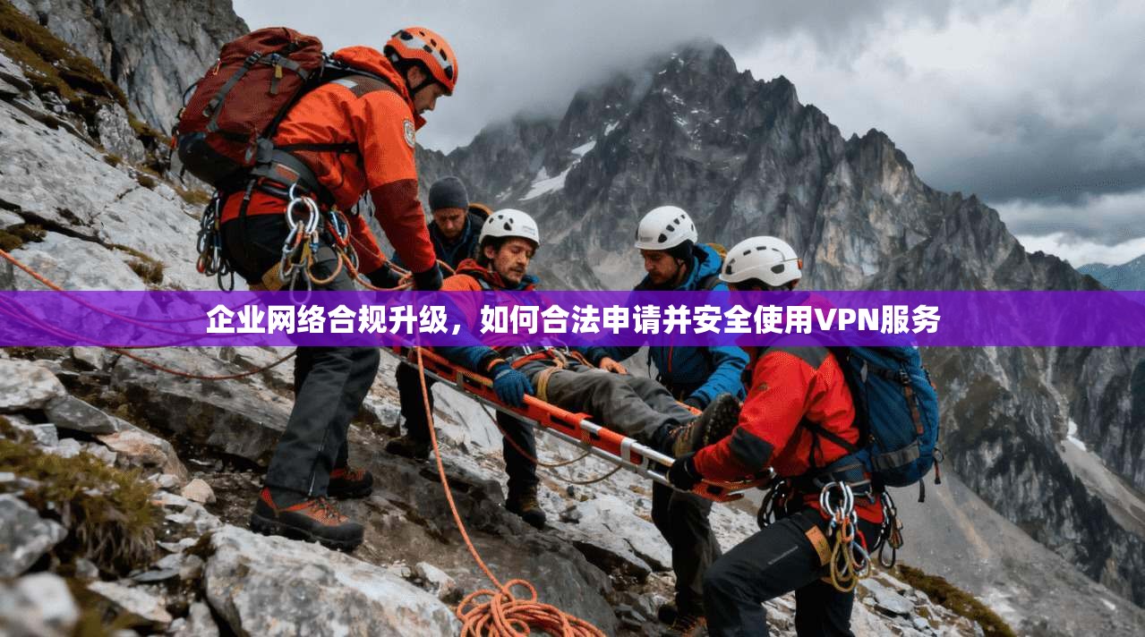 企业网络合规升级，如何合法申请并安全使用VPN服务