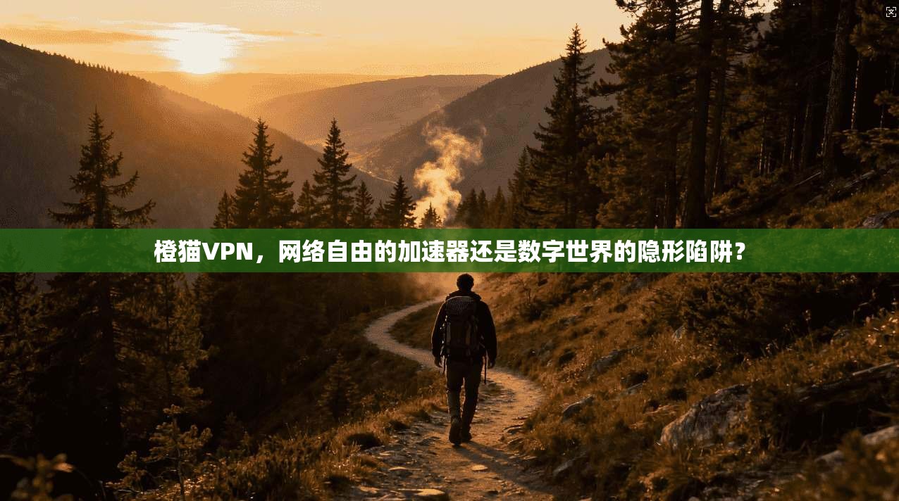 橙猫VPN，网络自由的加速器还是数字世界的隐形陷阱？