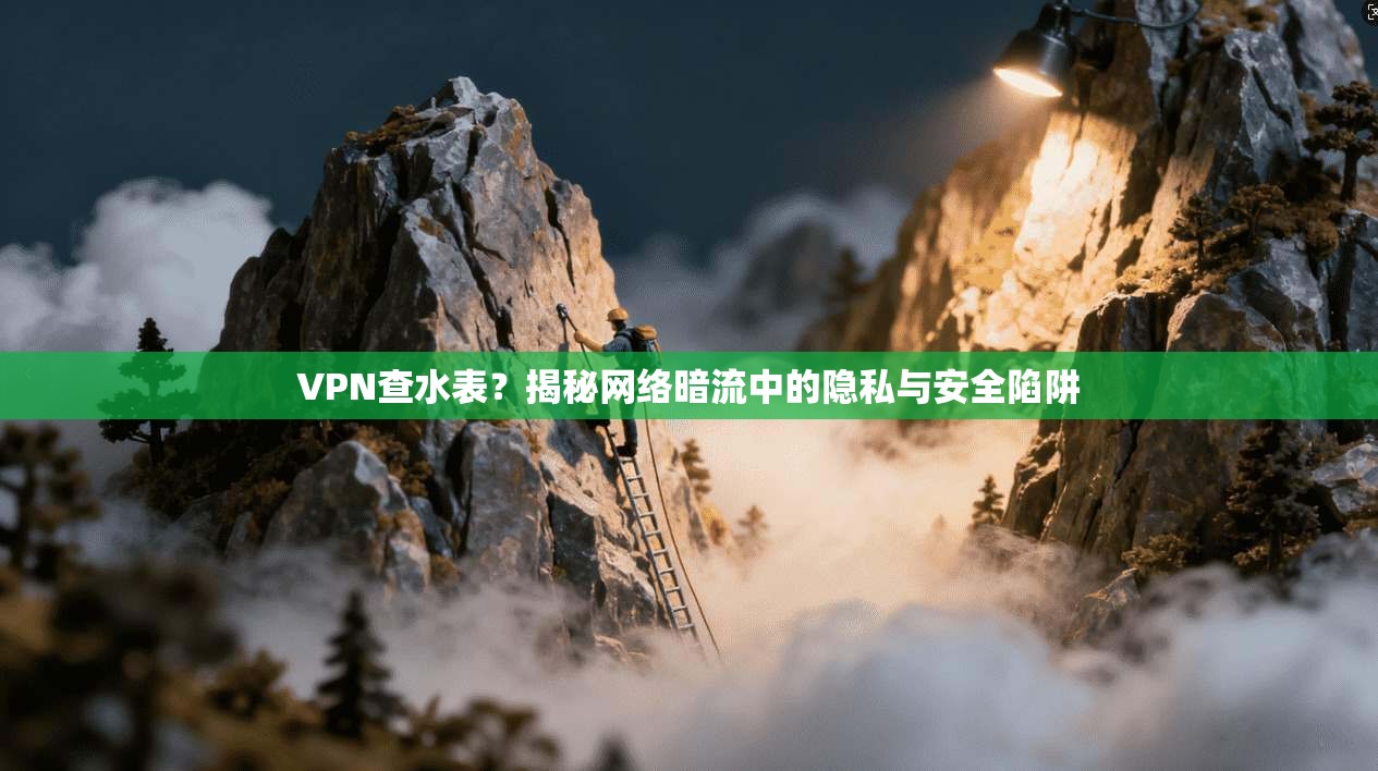 VPN查水表？揭秘网络暗流中的隐私与安全陷阱