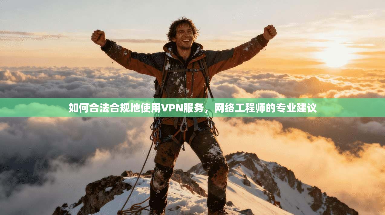 如何合法合规地使用VPN服务，网络工程师的专业建议