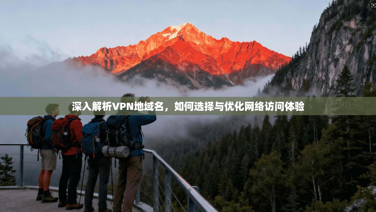 深入解析VPN地域名，如何选择与优化网络访问体验