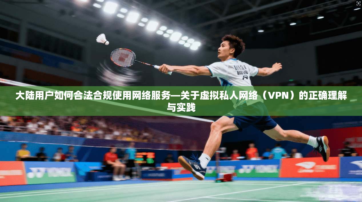 大陆用户如何合法合规使用网络服务—关于虚拟私人网络(VPN)的正确理解与实践