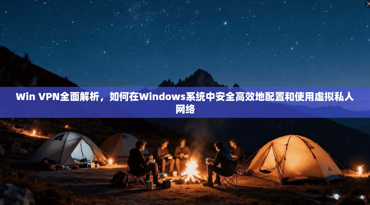 Win VPN全面解析，如何在Windows系统中安全高效地配置和使用虚拟私人网络