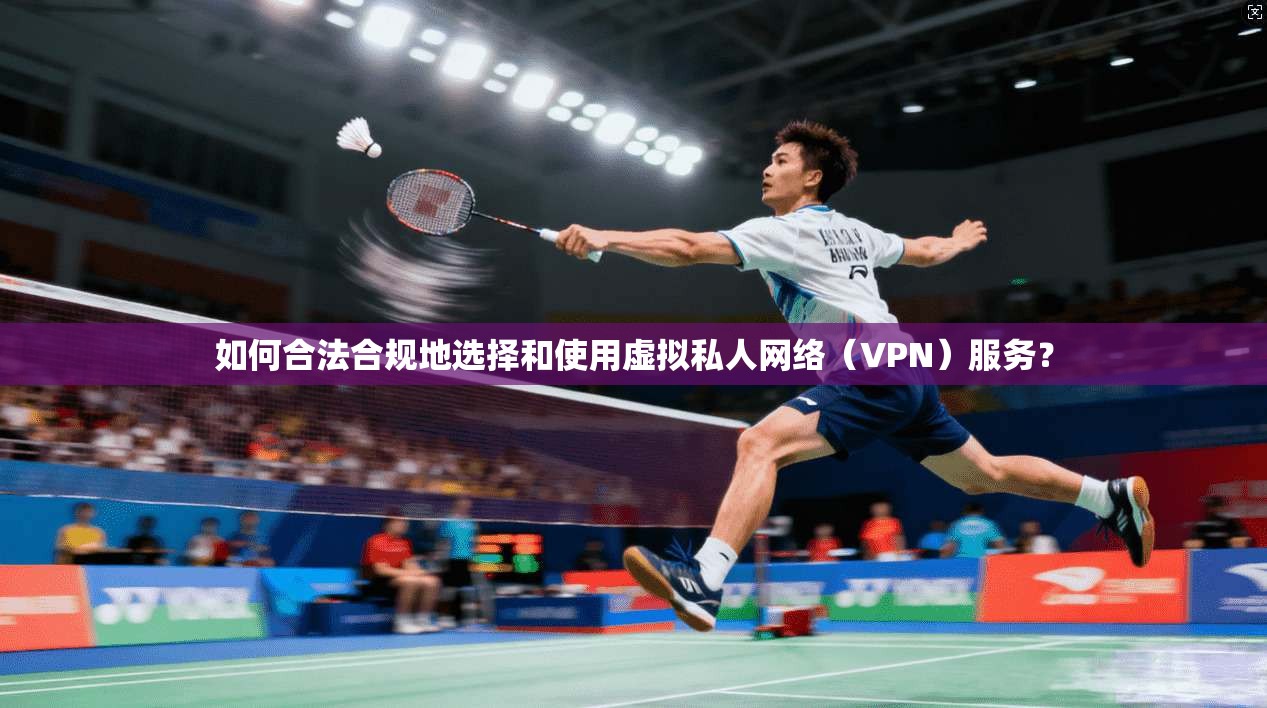 如何合法合规地选择和使用虚拟私人网络（VPN）服务？