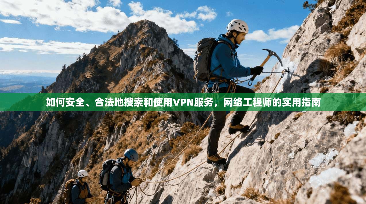 如何安全、合法地搜索和使用VPN服务，网络工程师的实用指南