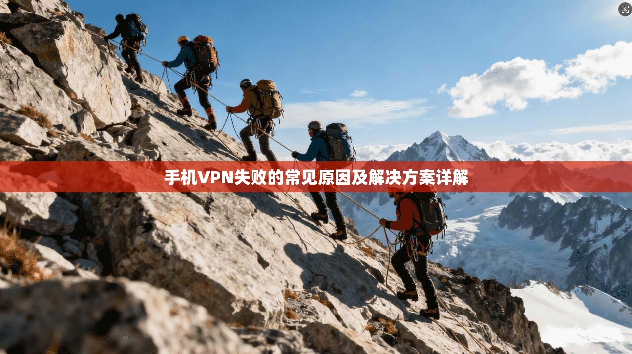 手机VPN失败的常见原因及解决方案详解