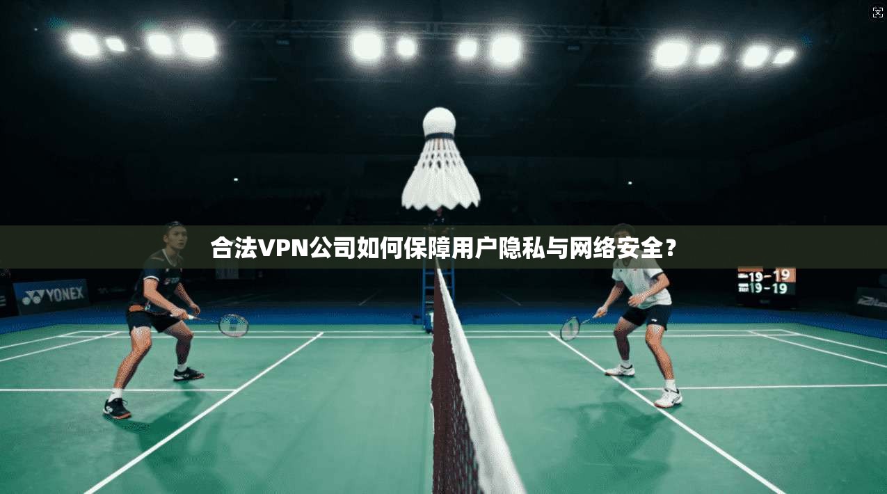 合法VPN公司如何保障用户隐私与网络安全？