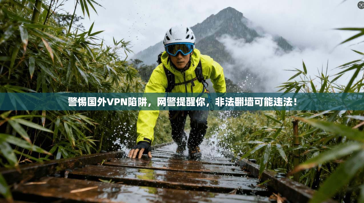 警惕国外VPN陷阱，网警提醒你，非法翻墙可能违法！