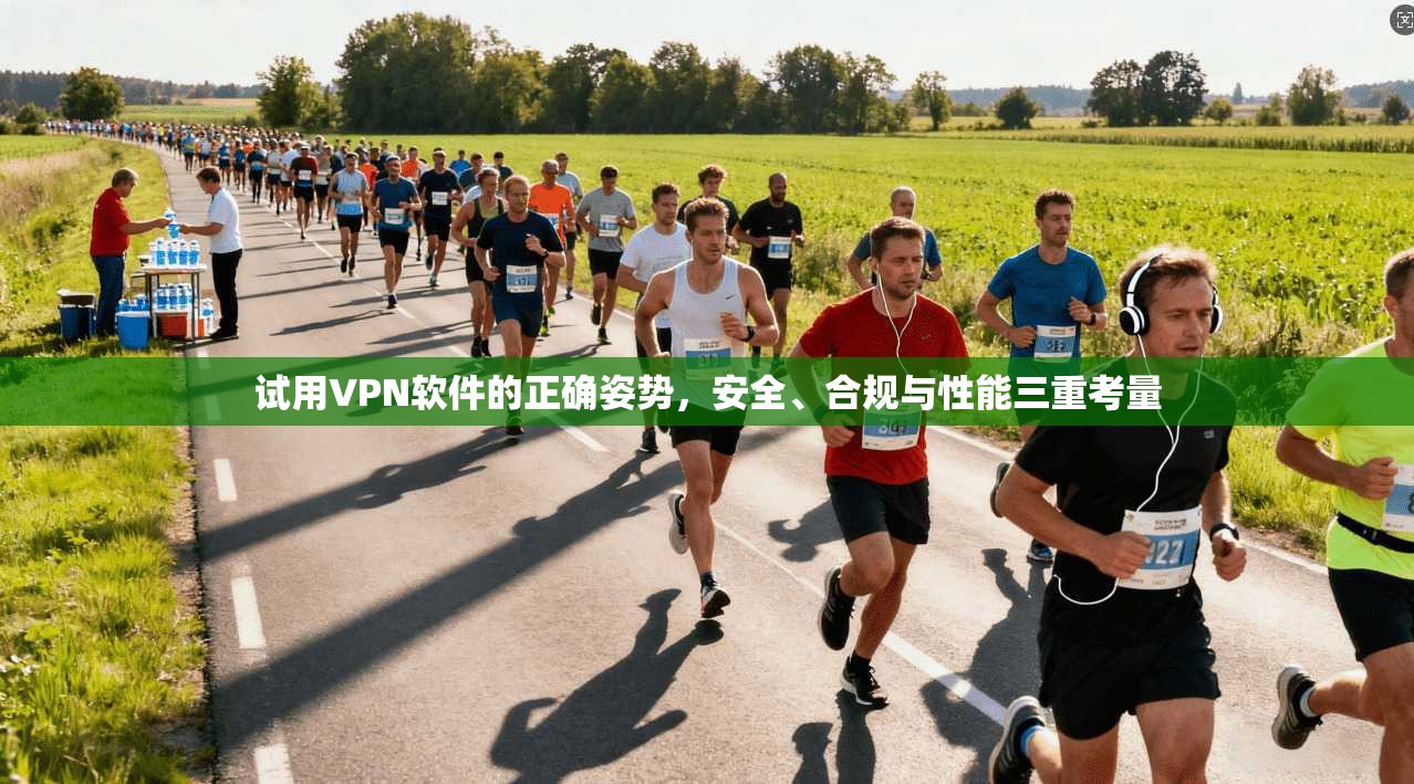 试用VPN软件的正确姿势,安全、合规与性能三重考量