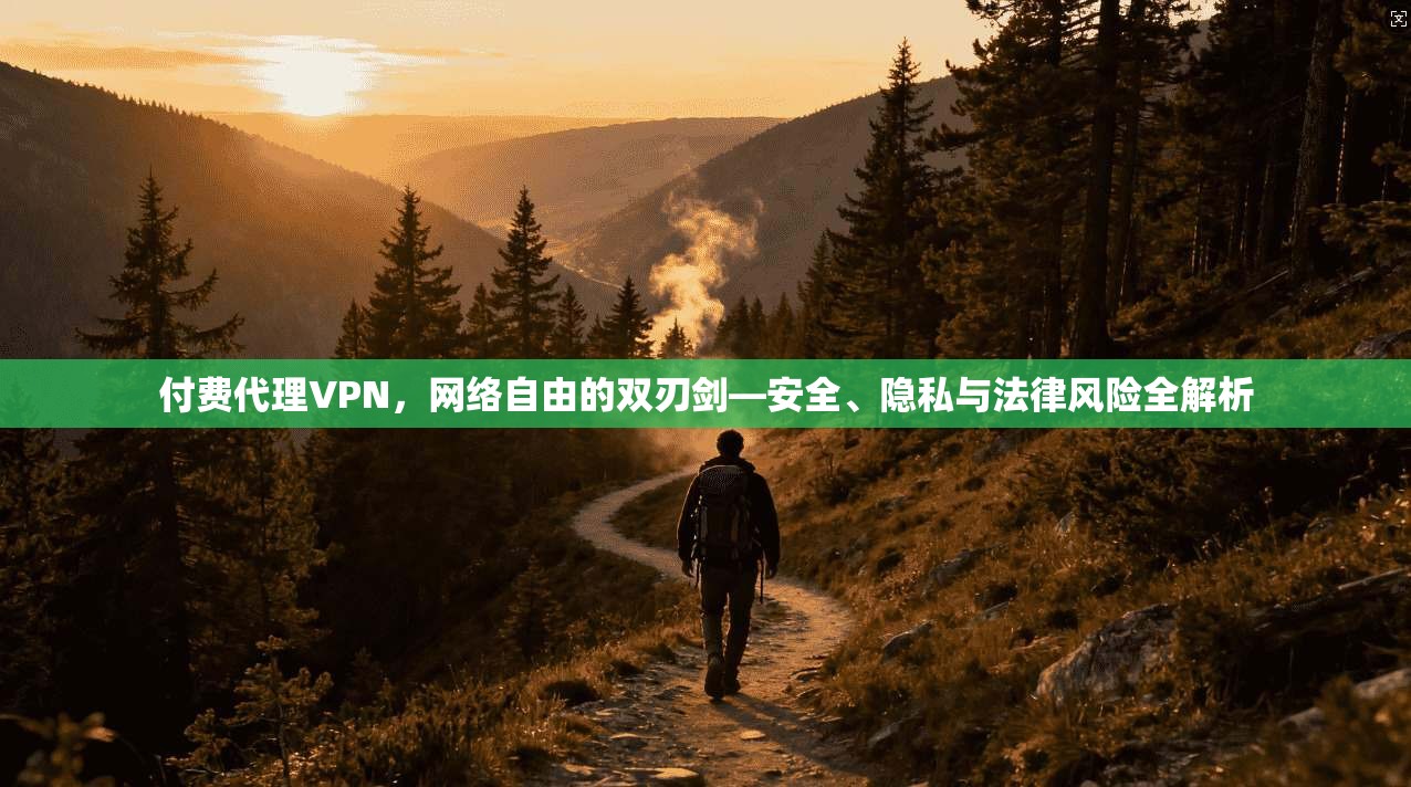 付费代理VPN，网络自由的双刃剑—安全、隐私与法律风险全解析