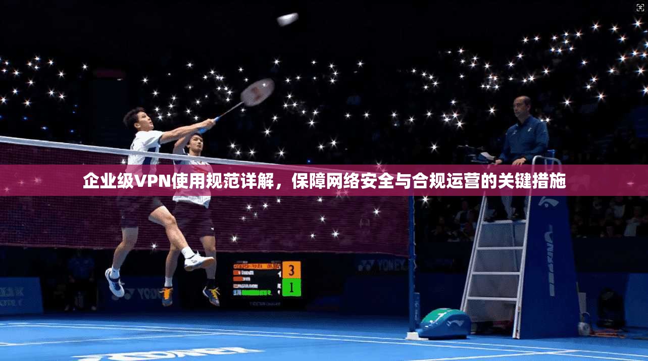企业级VPN使用规范详解，保障网络安全与合规运营的关键措施