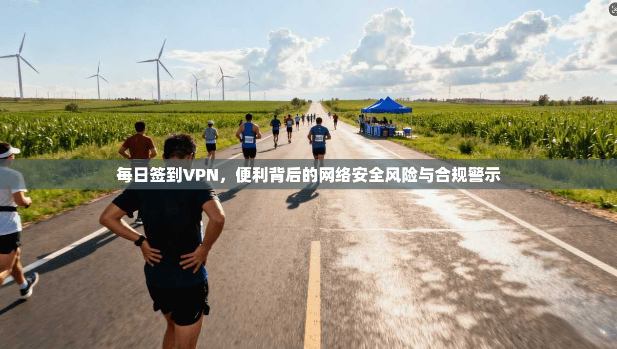 每日签到VPN，便利背后的网络安全风险与合规警示