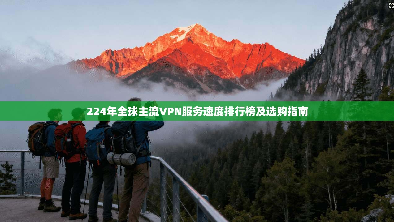 224年全球主流VPN服务速度排行榜及选购指南