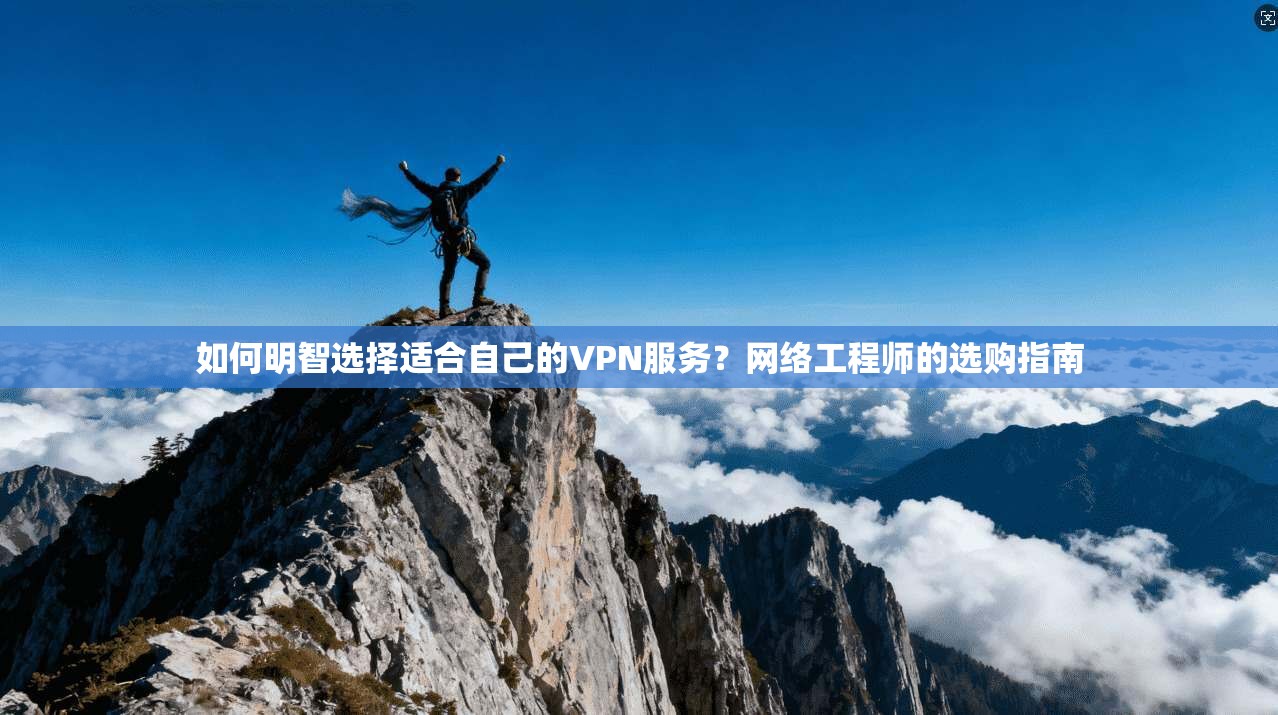 如何明智选择适合自己的VPN服务？网络工程师的选购指南