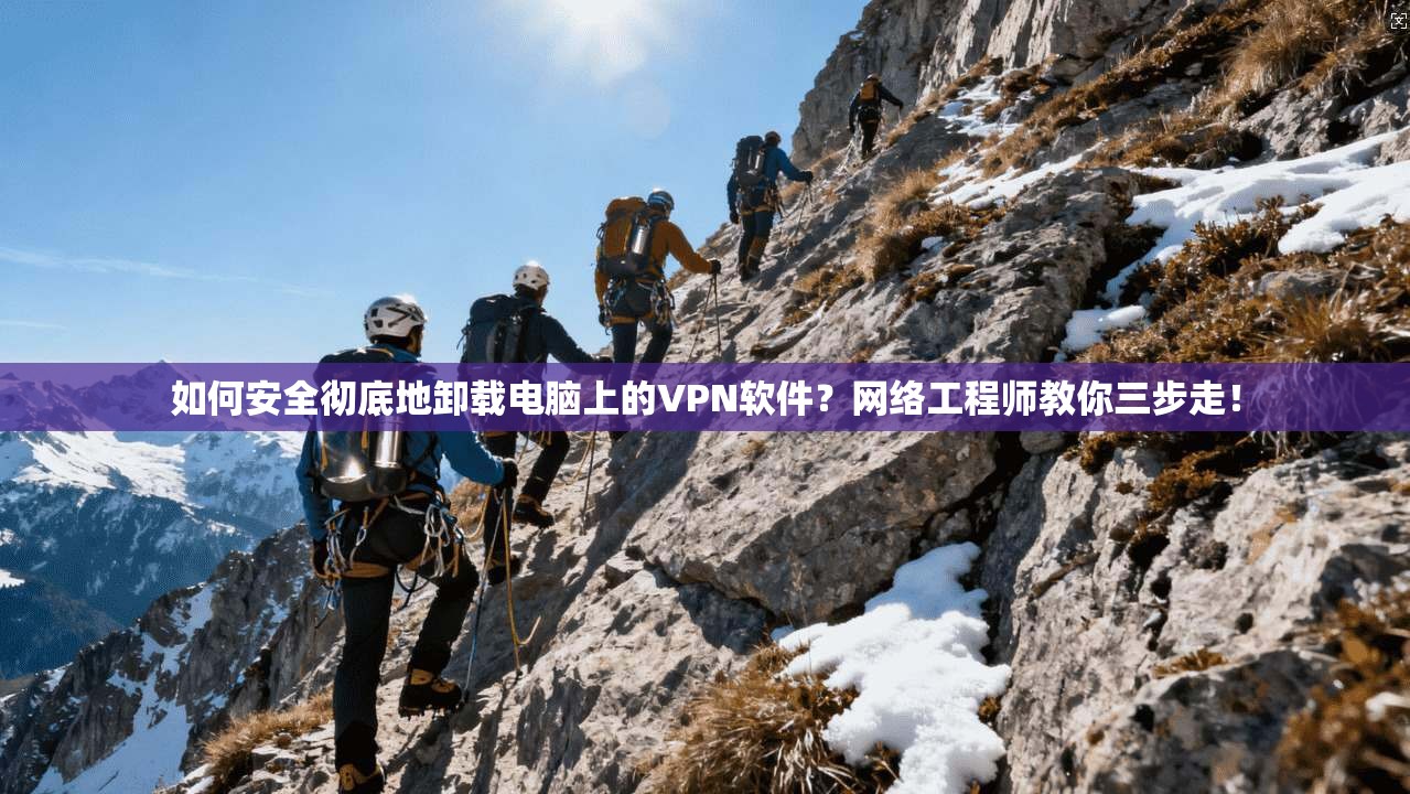 如何安全彻底地卸载电脑上的VPN软件？网络工程师教你三步走！