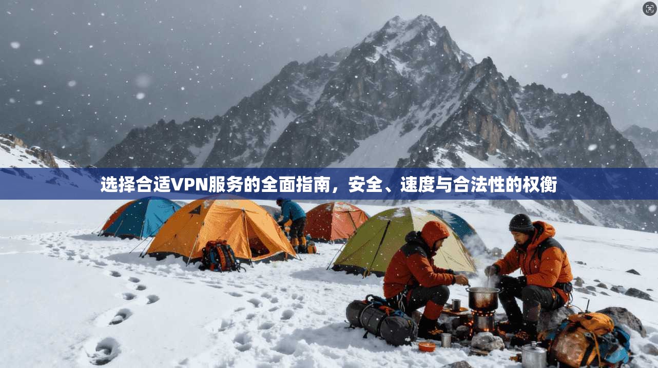 选择合适VPN服务的全面指南，安全、速度与合法性的权衡