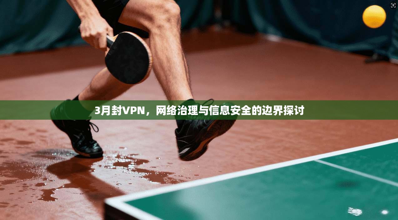 3月封VPN，网络治理与信息安全的边界探讨