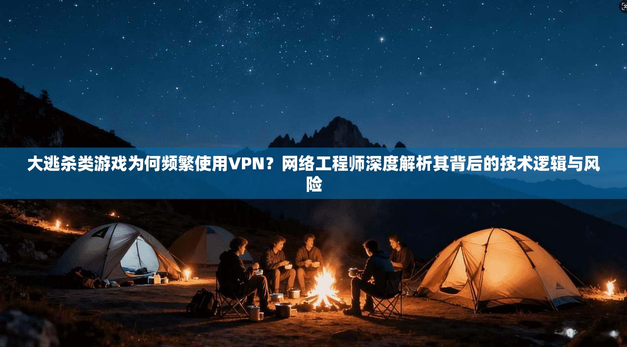 大逃杀类游戏为何频繁使用VPN？网络工程师深度解析其背后的技术逻辑与风险