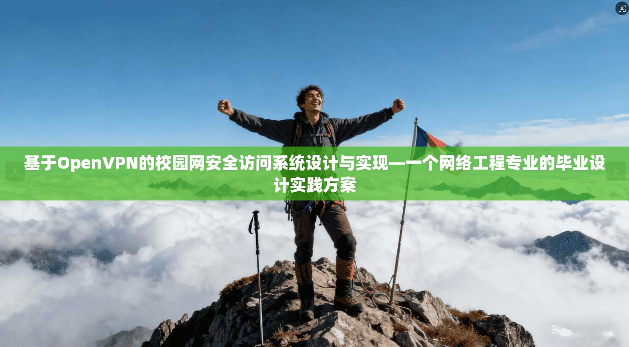 基于OpenVPN的校园网安全访问系统设计与实现—一个网络工程专业的毕业设计实践方案