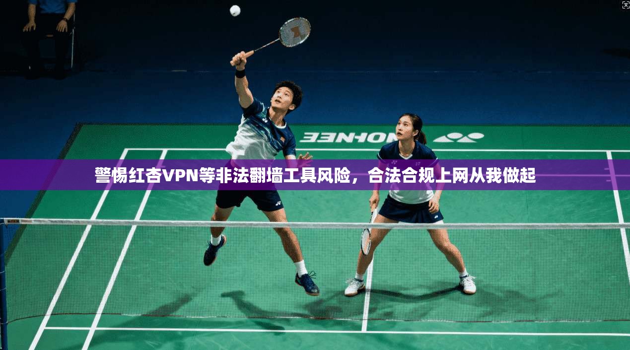 警惕红杏VPN等非法翻墙工具风险，合法合规上网从我做起