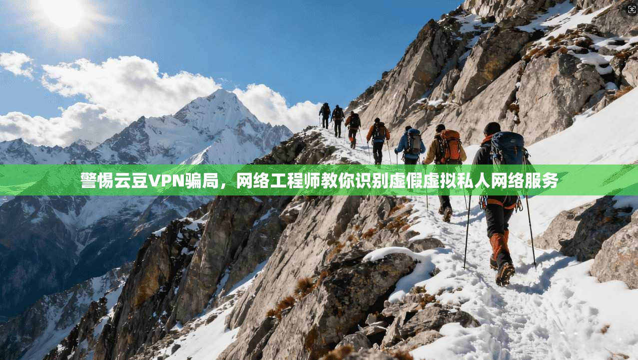 警惕云豆VPN骗局，网络工程师教你识别虚假虚拟私人网络服务