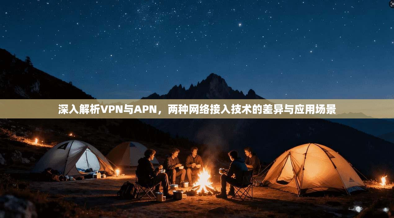 深入解析VPN与APN，两种网络接入技术的差异与应用场景