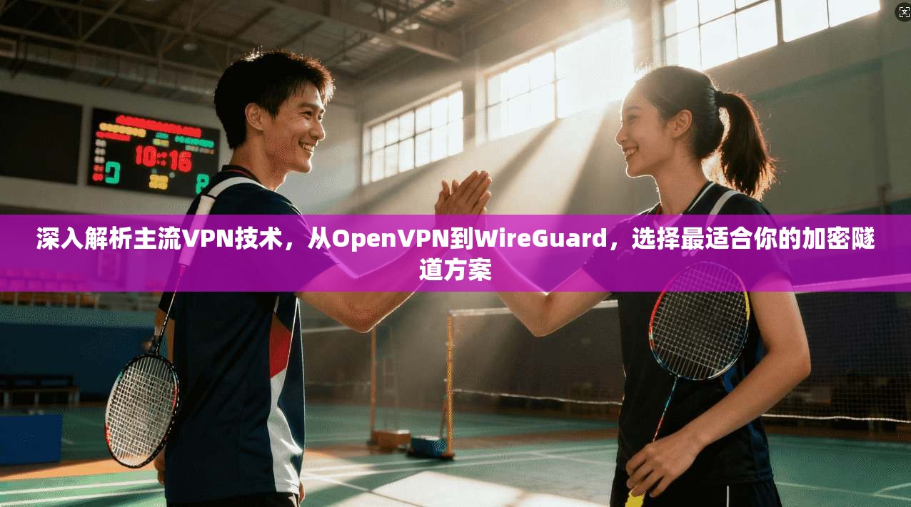 深入解析主流VPN技术，从OpenVPN到WireGuard，选择最适合你的加密隧道方案
