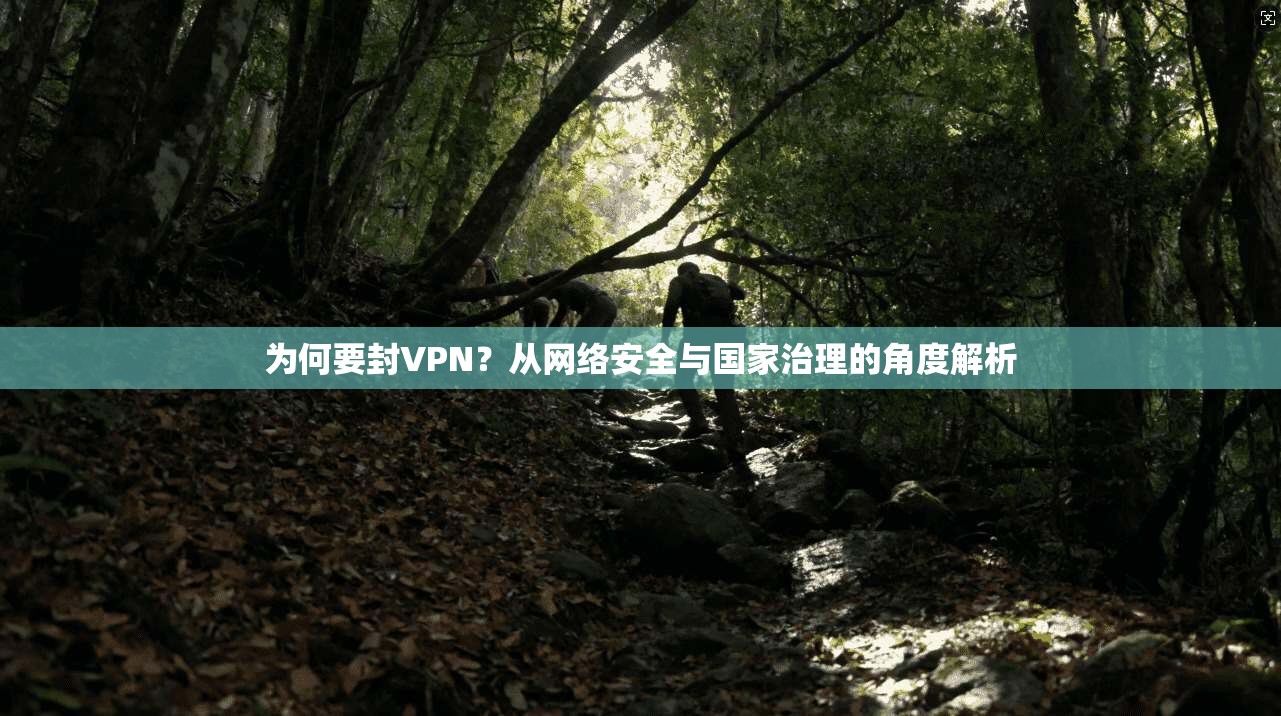 为何要封VPN？从网络安全与国家治理的角度解析