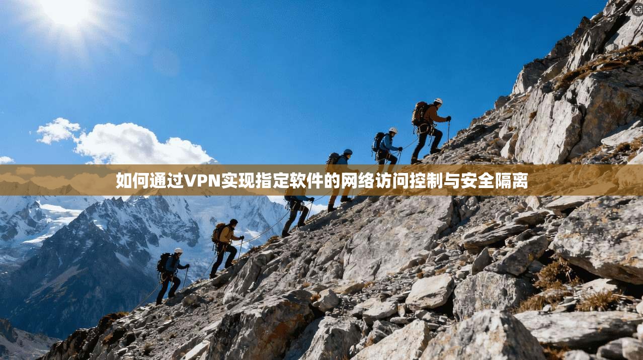 如何通过VPN实现指定软件的网络访问控制与安全隔离