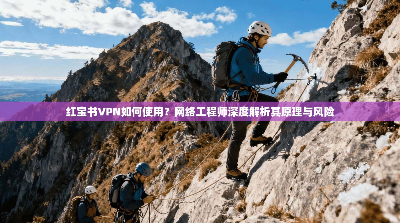 红宝书VPN如何使用？网络工程师深度解析其原理与风险