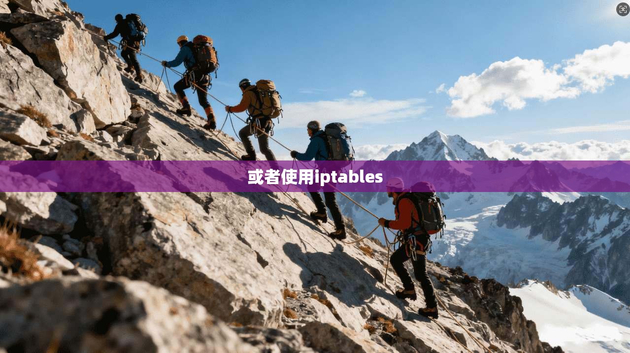 或者使用iptables