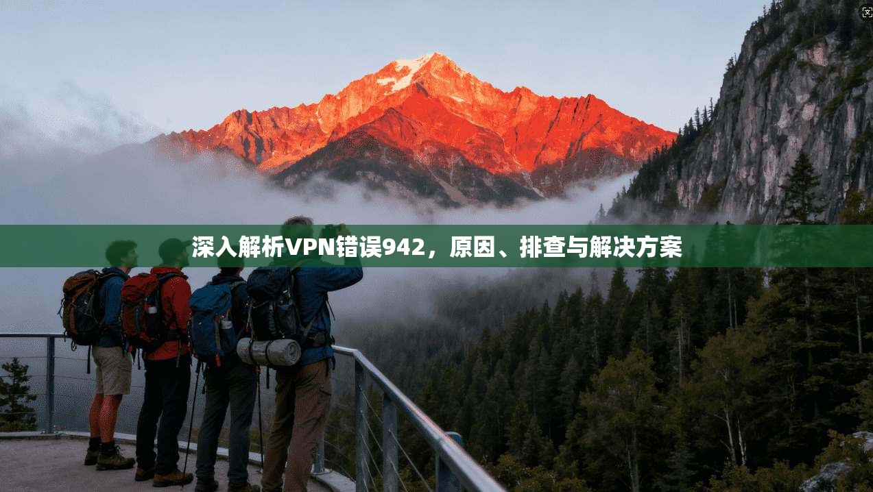 深入解析VPN错误942，原因、排查与解决方案