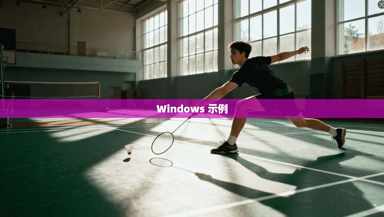 Windows 示例