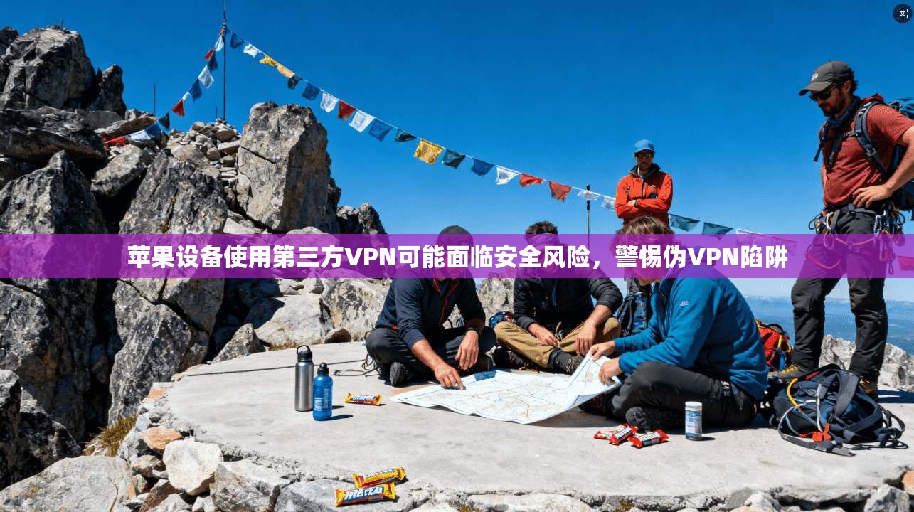 苹果设备使用第三方VPN可能面临安全风险，警惕伪VPN陷阱