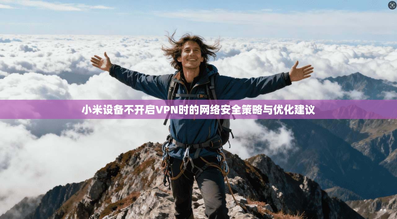 小米设备不开启VPN时的网络安全策略与优化建议