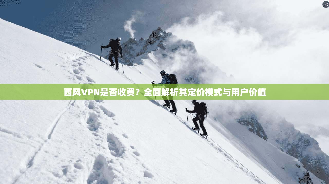 西风VPN是否收费？全面解析其定价模式与用户价值