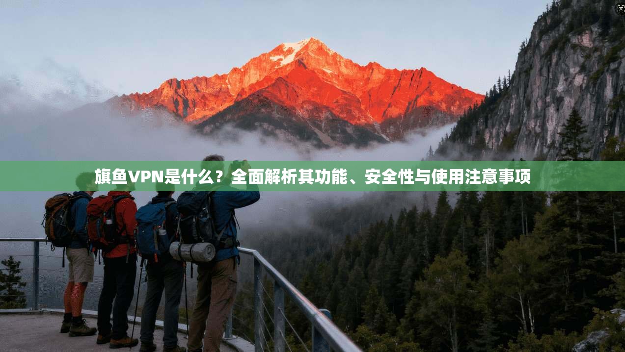 旗鱼VPN是什么？全面解析其功能、安全性与使用注意事项