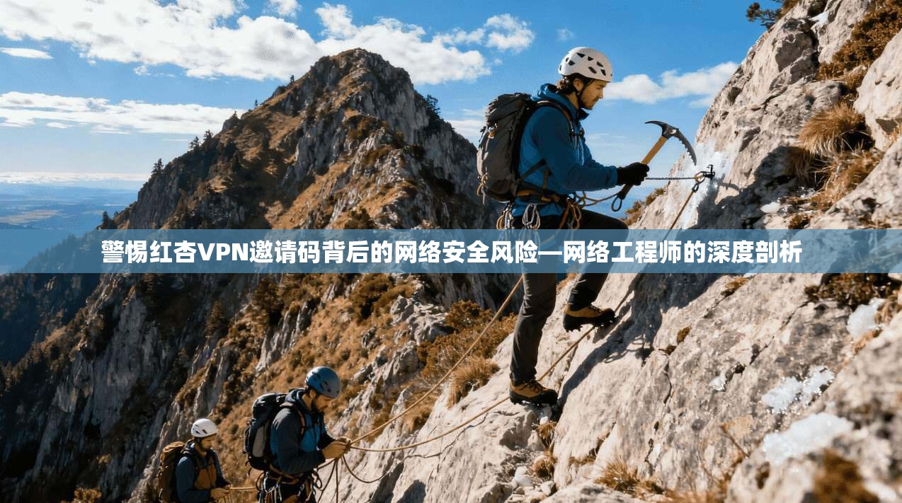 警惕红杏VPN邀请码背后的网络安全风险—网络工程师的深度剖析