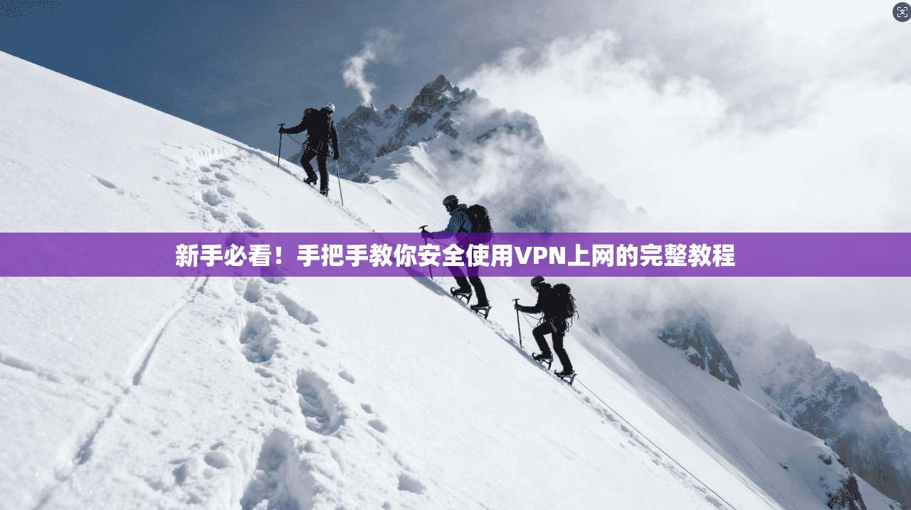 新手必看！手把手教你安全使用VPN上网的完整教程