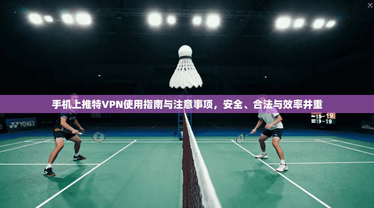 手机上推特VPN使用指南与注意事项，安全、合法与效率并重