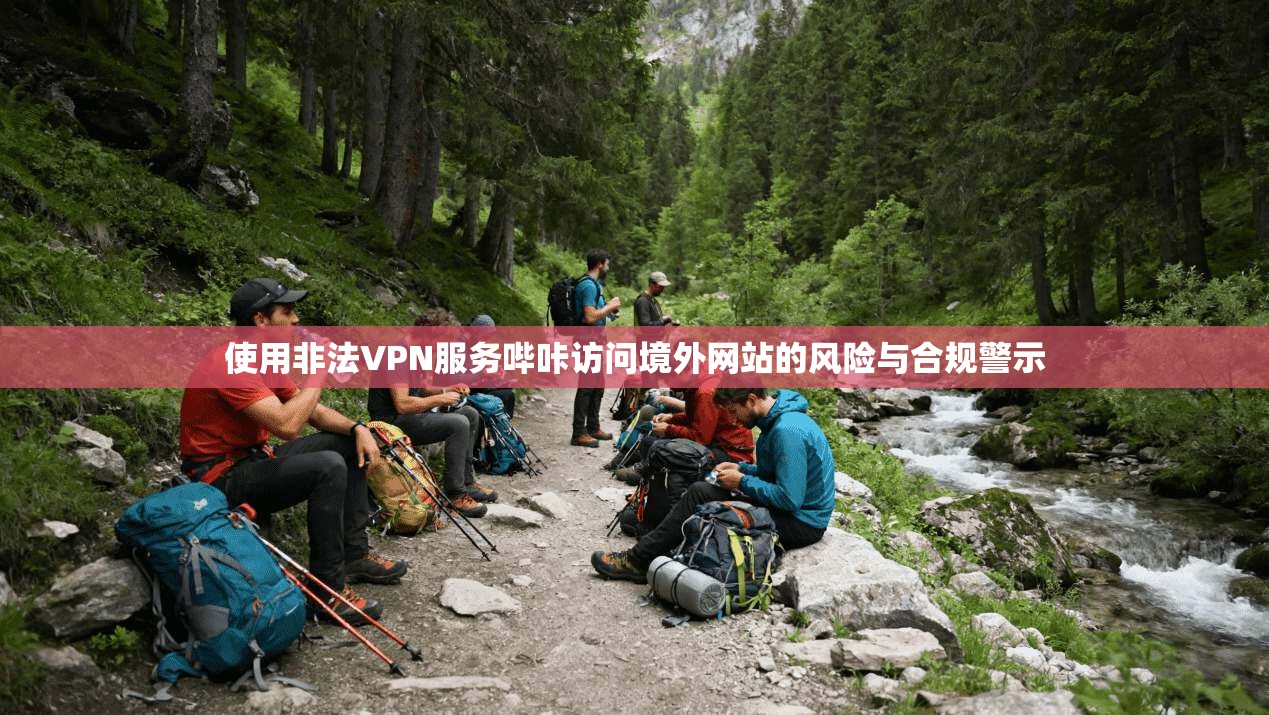 使用非法VPN服务哔咔访问境外网站的风险与合规警示