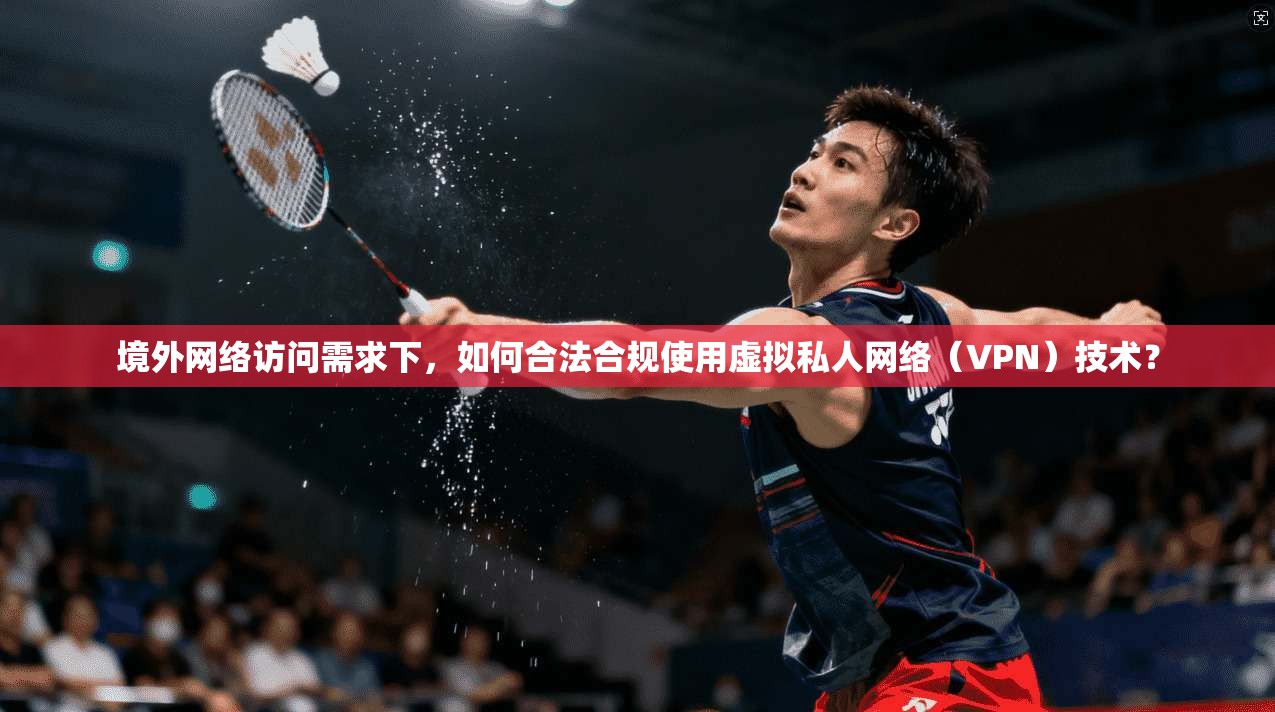 境外网络访问需求下，如何合法合规使用虚拟私人网络（VPN）技术？