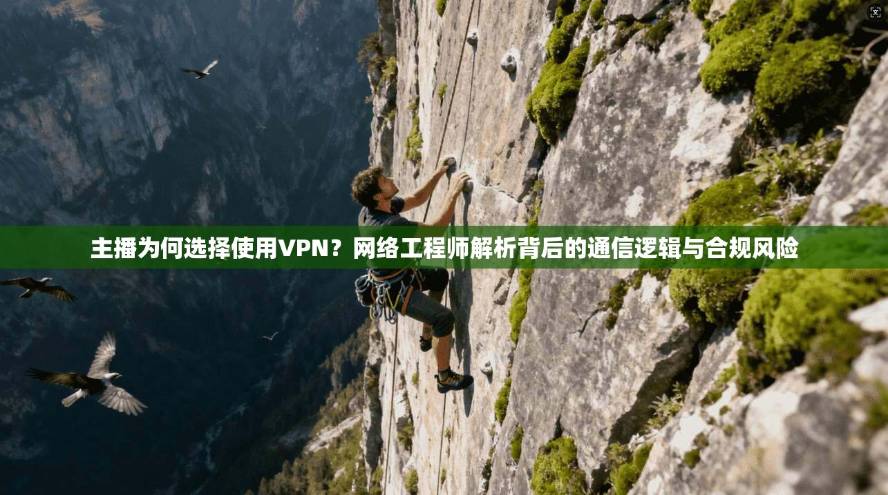 主播为何选择使用VPN？网络工程师解析背后的通信逻辑与合规风险