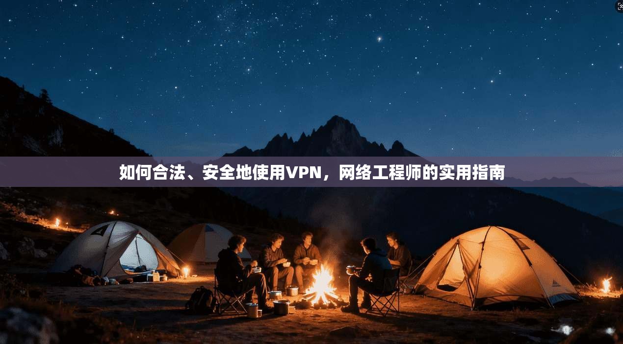 如何合法、安全地使用VPN，网络工程师的实用指南