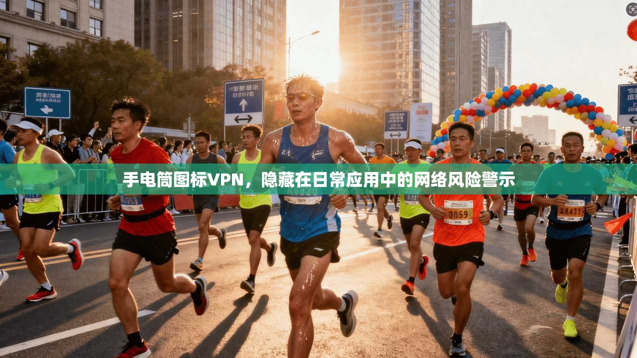 手电筒图标VPN，隐藏在日常应用中的网络风险警示