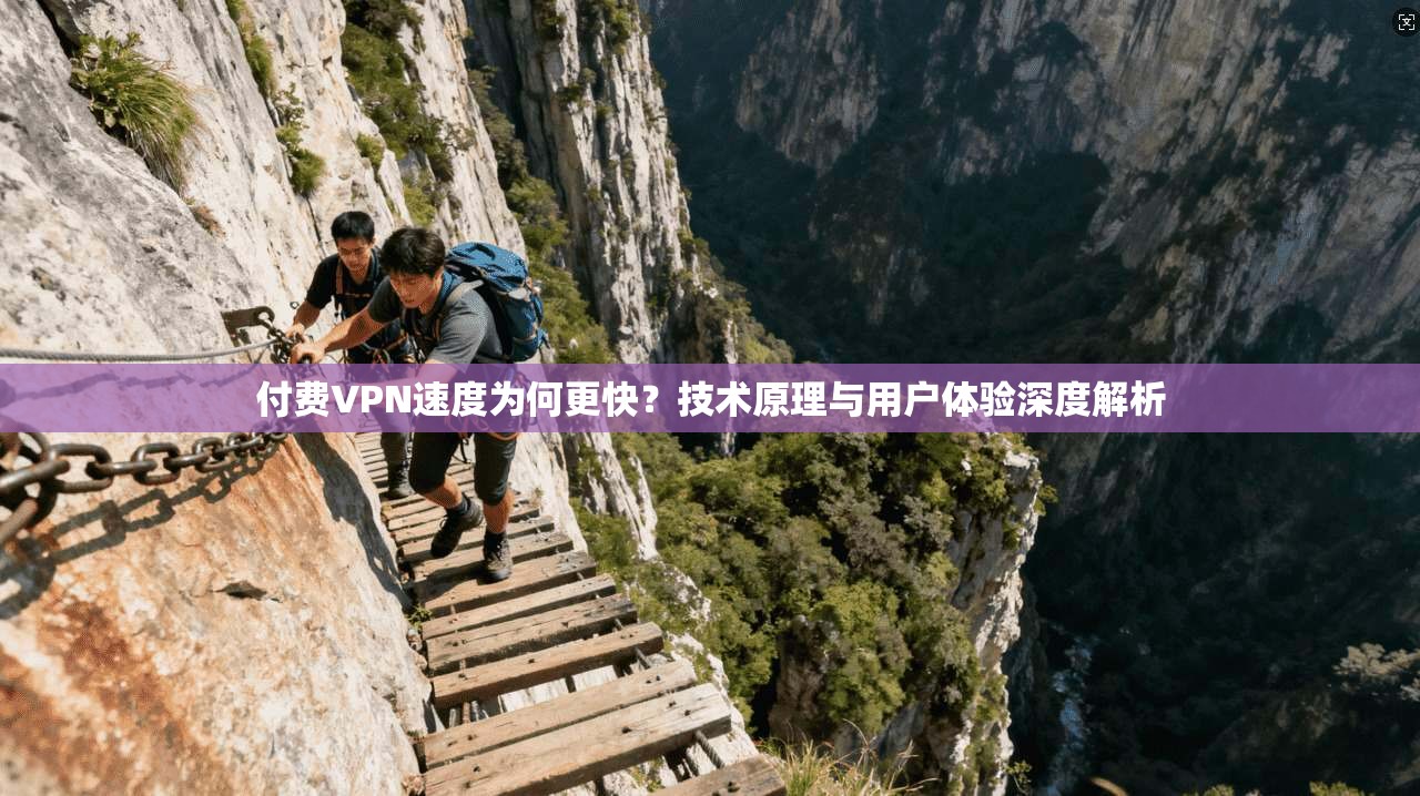付费VPN速度为何更快？技术原理与用户体验深度解析