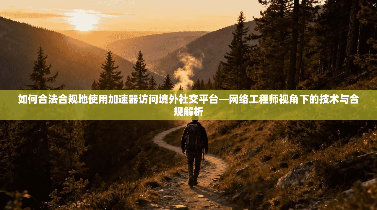 如何合法合规地使用加速器访问境外社交平台—网络工程师视角下的技术与合规解析 如何合法合规地使用加速器访问境外社交平台—网络工程师视角下的技术与合规解析