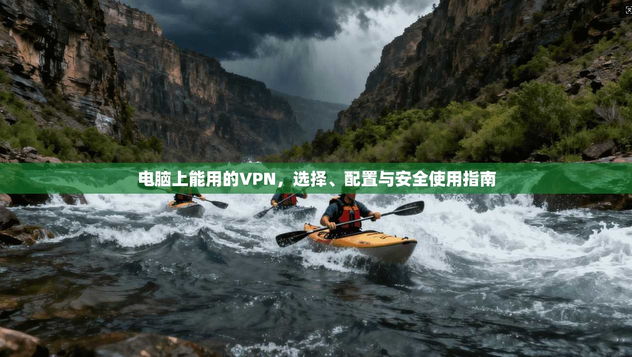 电脑上能用的VPN，选择、配置与安全使用指南