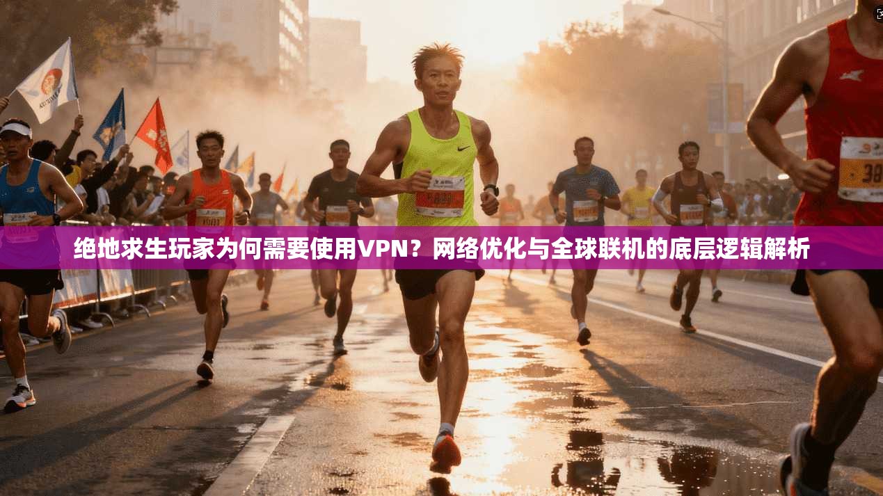 绝地求生玩家为何需要使用VPN？网络优化与全球联机的底层逻辑解析